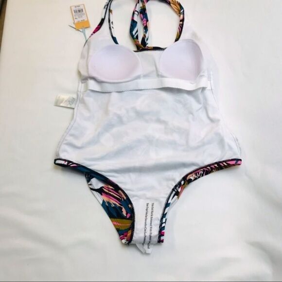 Kona Sol One Piece Tropical Floral Swimsuit - Picture 6 of 11